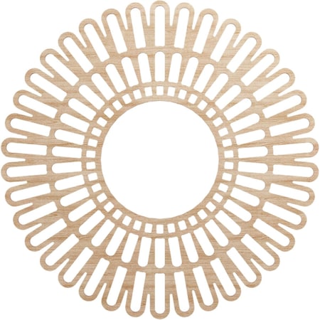 Ekena Millwork Cornelius Wood Fretwork Pierced Ceiling Medallion, Alder, 36"OD x 13 3/8"ID x 1/4"T CMWP36X0250CRAL